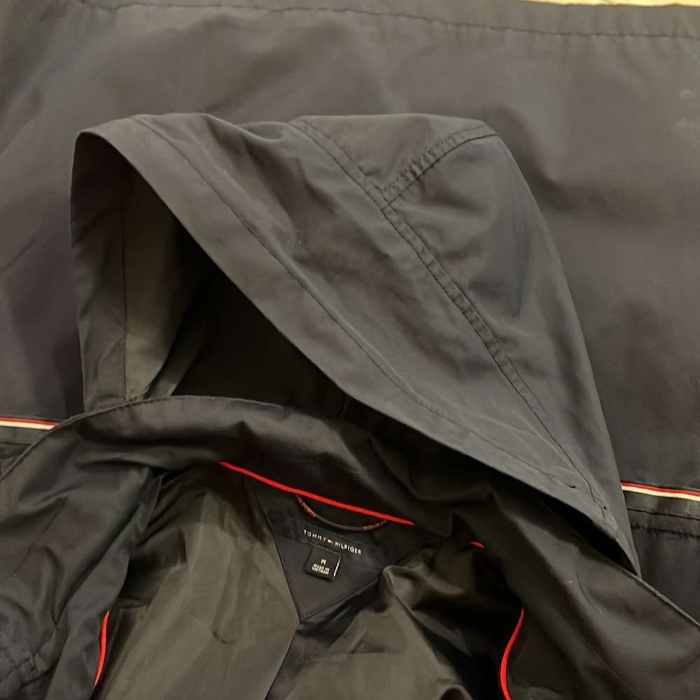 Tommy Hilfiger Navy Utility Barn Hooded Jacket - Picture 9 of 11